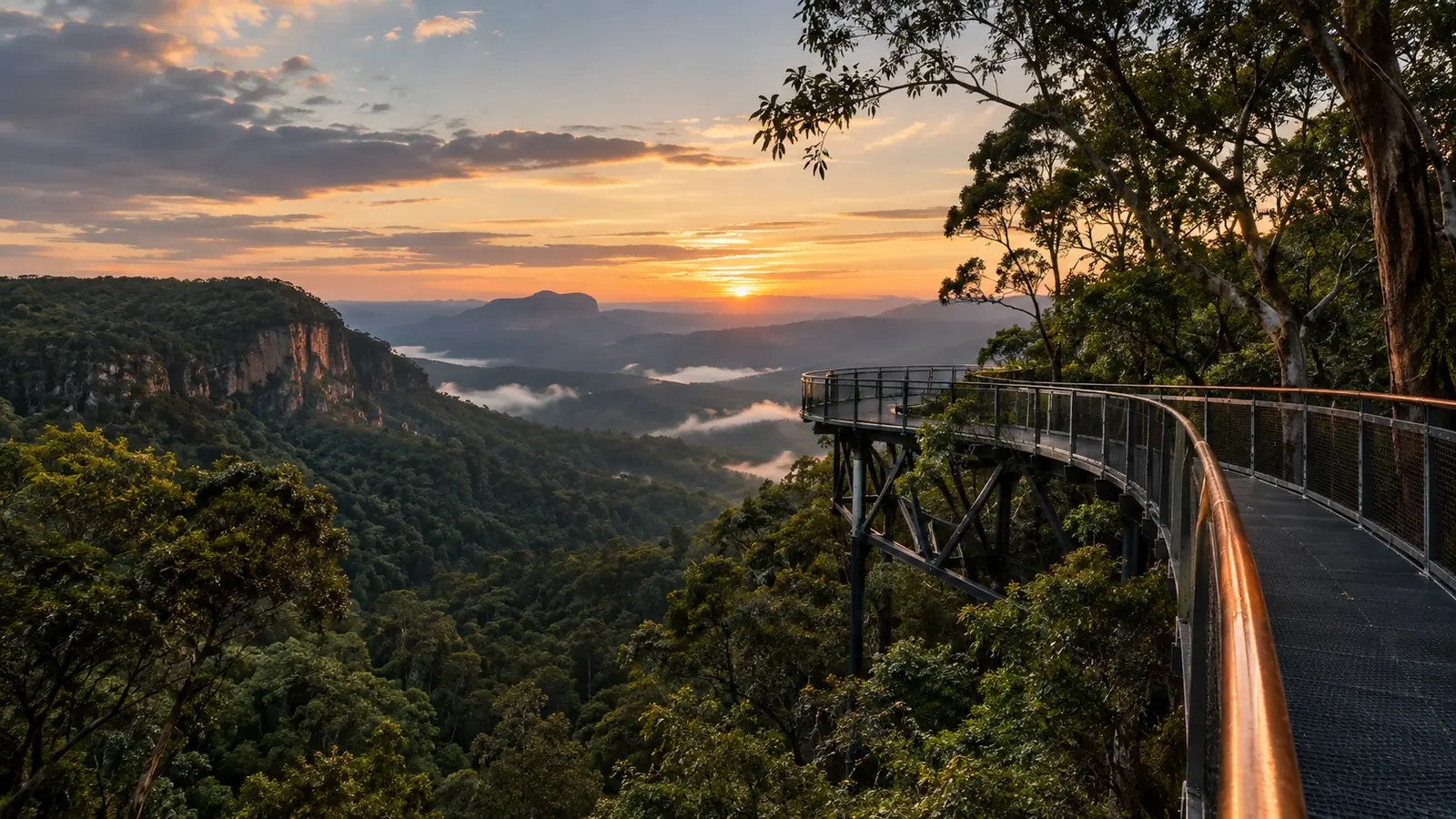 Parque Nacional Lamington y el Tree Top Walk de O'Reilly's